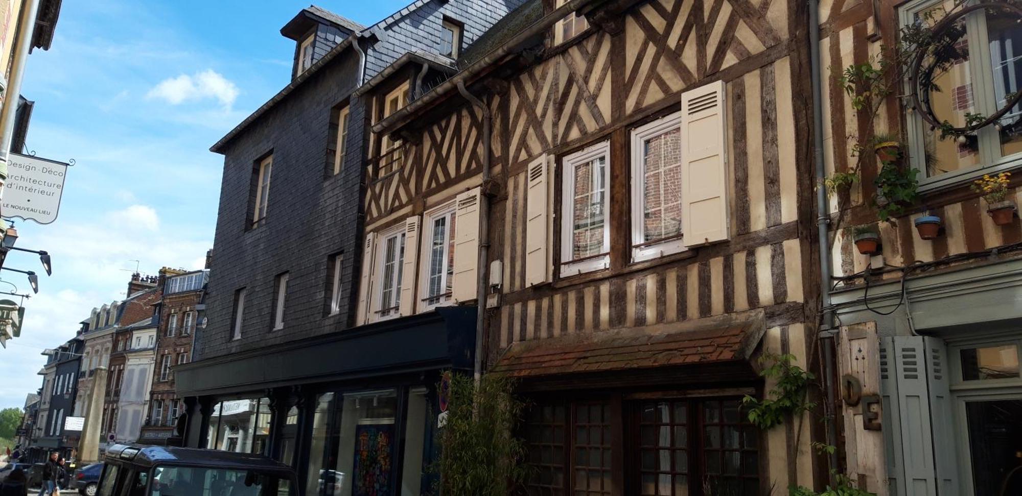 Le Petit Honfleur Apartment Exterior photo